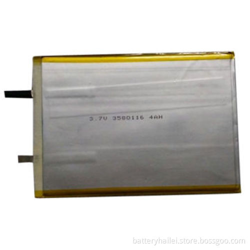 Li-ion Polymer Battery GSP3580116, Used for Detector and MID and Power Bank, UL MarkedNew